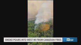 Smoke expected in West Michigan from Canadian wildfires | What to know
