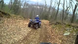 Going Up Steep a Hill, ATV