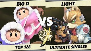 GOML X - Big D (Ice Climbers) Vs. Light (Fox) Smash Ultimate - SSBU