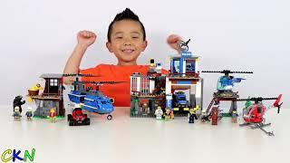 Unboxing Fun with CKN - LEGO City - Mountain Police Headquarters and Mountain Arrest