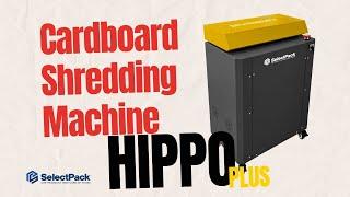 Cardboard Shredding Machine Hippo Plus - How to Use | SelectPack