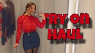 [4K] Transparent Try On Haul | See Through Clothes | Get Ready With Angelina Love