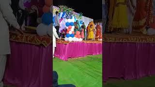 Wedding ceremony for stage-4 decorations with dance to enjoying