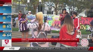 Family demand answers in FBI shooting of Jonathan Cortez