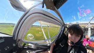 Bushcat Takeoff from Bridport Airport, Tasmania