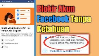 Cara Blokir  Akun Facebook Orang lain Tanpa di Ketahui/ Tutorial Facebook 2023