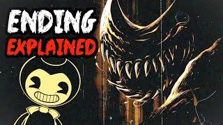 Bendy And The Ink Machine ENDING EXPLAINED (CHAPTER 1-5 + THEORIES)