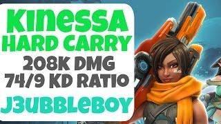 [Paladins] Kinessa Gameplay - 208k Damage Carry - Serpent Beach