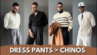 Ditch Your Chinos! DRESS PANTS Are the Future of Spring Style!