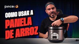 ARROZ PERFEITO - COMO USAR A PANELA DE ARROZ? Mostrei na prática como usar a panela elétrica