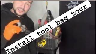 Install tool bag tour