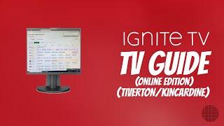 Rogers Ignite TV Online TV Guide Walkthrough (TV Surfing in Tiverton Ontario) (REUPLOADED)