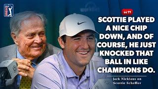 Scottie Scheffler’s FULL winner press conference with Jack Nicklaus at the Memorial | 2024