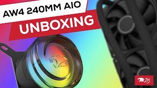 iBUYPOWER AW4 AIO Cooler 240mm Unboxing