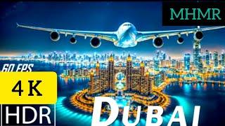 Dubai, United Arab Emirates  - by drone [4K] 8K HDR 60FPS DOLBY VISION