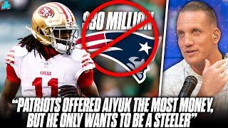 Brandon Aiyuk Turned Down Patriots Trade Offer, 49ers Getting Fed Up With Situation?! | Pat McAfee