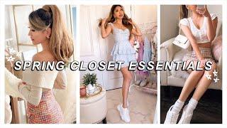 SPRING CLOSET ESSENTIALS  Must-have closet staples!