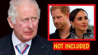 ROYAL CHRISTMAS ANNOUNCEMENT! King Charles REMOVES Meghan & Harry From Royal Family Party List