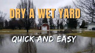 DIY Cheap Yard Drainage Solutions Save Homeowners $1000s [ Hurricane Proof System ]