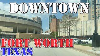 Fort Worth - Texas - 4K Downtown Drive