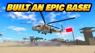 I Built an EPIC Base in War Tycoon Roblox (Oil Warfare Tycoon)