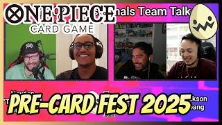 One Piece Card Game: Pre-OP09 Card Fest Team Talk with @ClydeTCG, Yonas, and Russell!