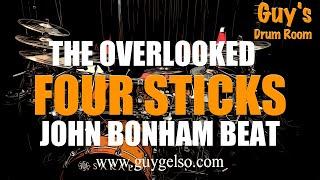 #Drumlesson - Four Sticks - The Overlooked John Bonham Beat #ledzeppelin