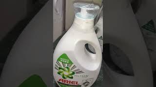 Ariel liquid detergent for Front load washing Machine #shortvideo