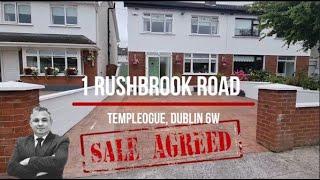 *** SALE AGREED ***  1 Rushbrook Road, Templeogue, Dublin 6W