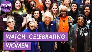 WATCH: Queen Camilla Hosts Reception For the 15th Anniversary of 'Women of the World'