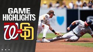 Nationals vs. Padres Game Highlights (6/26/24) | MLB Highlights