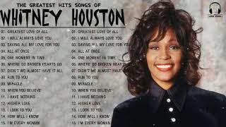 Whitney Houston Greatest Hits  Best Of Whitney Houston Full Album l Whitney Houston Best Song Ever 