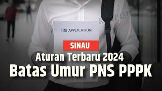 Wajib Tahu, Ini Aturan Baru 2024 Usia PNS dan PPPK | SINAU