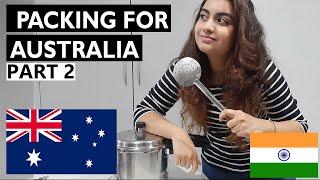 What Kitchenware/ Masalas To Bring from India To Australia I Bag Packing | What to pack?