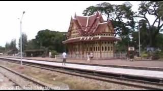 Hua Hin Railway Station, Prachuap Khiri Khan, Thailand.