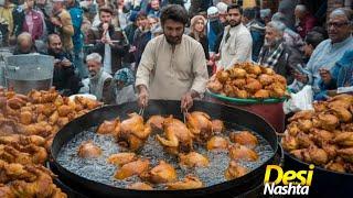 ROADSIDE MINI DHABA BREAKFAST | VIRAL STREET FOOD VIDEOS COLLECTION IN LAHORE PAKISTAN