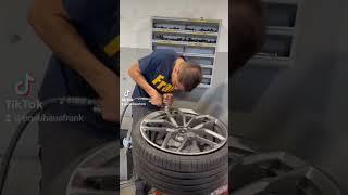 Felgenreparatur-ohne Termin bei Pneu Frank️ #repair #car #rims #felgen #reparatur #new #beauty