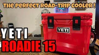 Yeti Roadie 15: The perfect road-trip cooler!