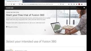 урок 1. Установка Fusion 360 (для персонального пользования)