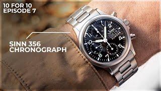 A Sub 40mm Chronograph Built To Last - The Sinn 356 Pilot Chronograph: 10 for 10 Review