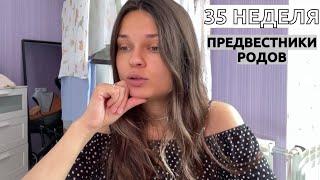 35 НЕДЕЛЬ БЕРЕМЕННОСТИ// Предвестники родов. Отходит пробка