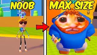 BECOMING THE BIGGEST PLAYER IN ROBLOX FAT LEAGUE