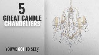 Top 10 Candle Chandeliers [ Home Decor 2018 ]: Gifts & Decor Ivory Baroque Candle Chandelier, Iron