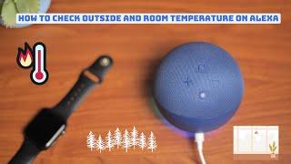 How To Check The Outside and Room Temperature on Alexa