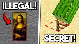 Minecraft: 15+ Illegal Builds You Didn't Know!