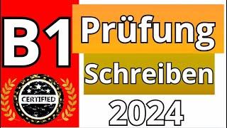 B1 Prüfung g.a.s.t Schreiben Neu Modell DTZ 2024