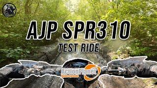 AJP SPR310 at ActionPlanet Spaarnwoude DirtTRACK - Full Lap & Test Ride