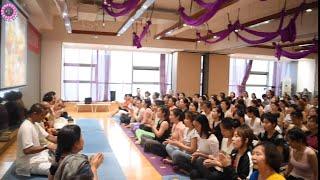 Yoga center preaching in China by Krishna devotees.