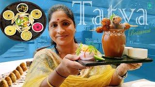 Tollywood Actors Favourite Hangout in Hyderabad | Tatva Pure Veg Restaurant | Food Chowraasta