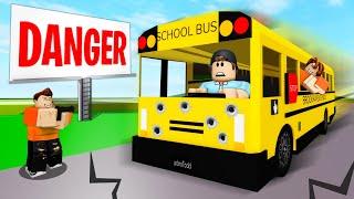 I Drove SCHOOL BUS For DANGEROUS Kids in Brookhaven RP!!